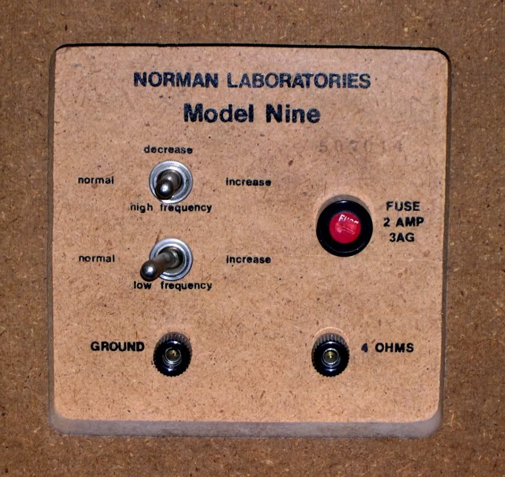 Need help recapping Norman Laboratories model 9 crossover Techtalk